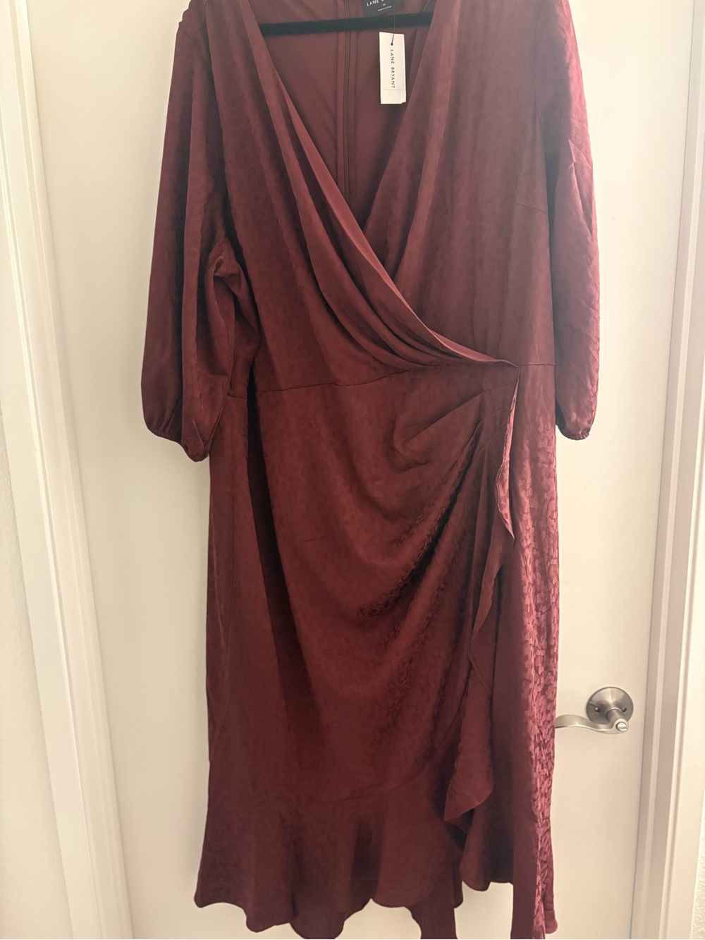 Deep Red Women’s Dress Lane Bryant